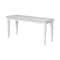 International Concepts Shaker Styled Bench, White BE08-39 - alternate 1